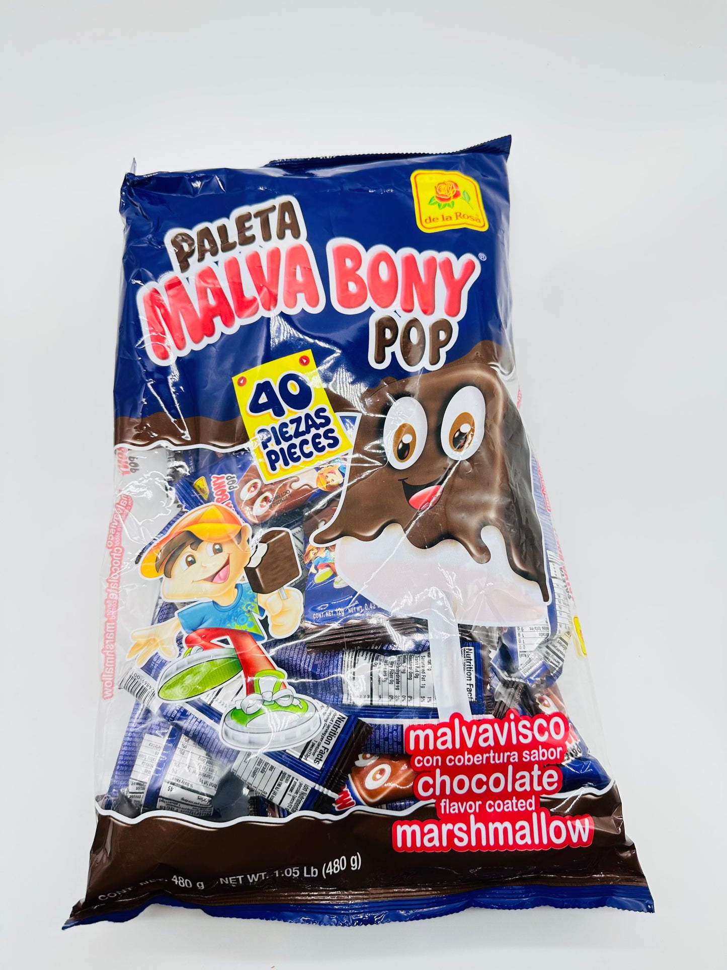 De la Rosa Paleta MalvaBony 40 piezas