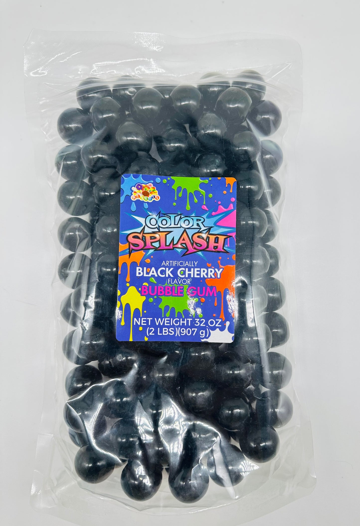 Color Splash Black Bubble Gum