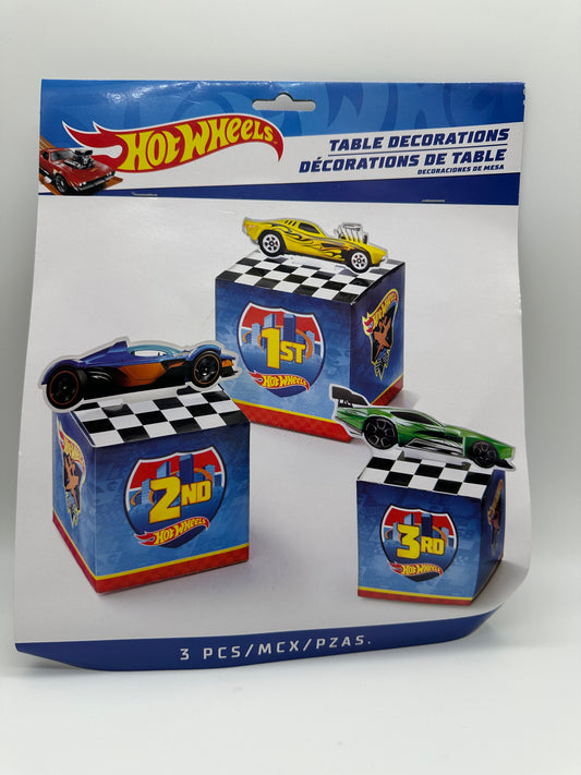 Hot Wheels Table Decorations