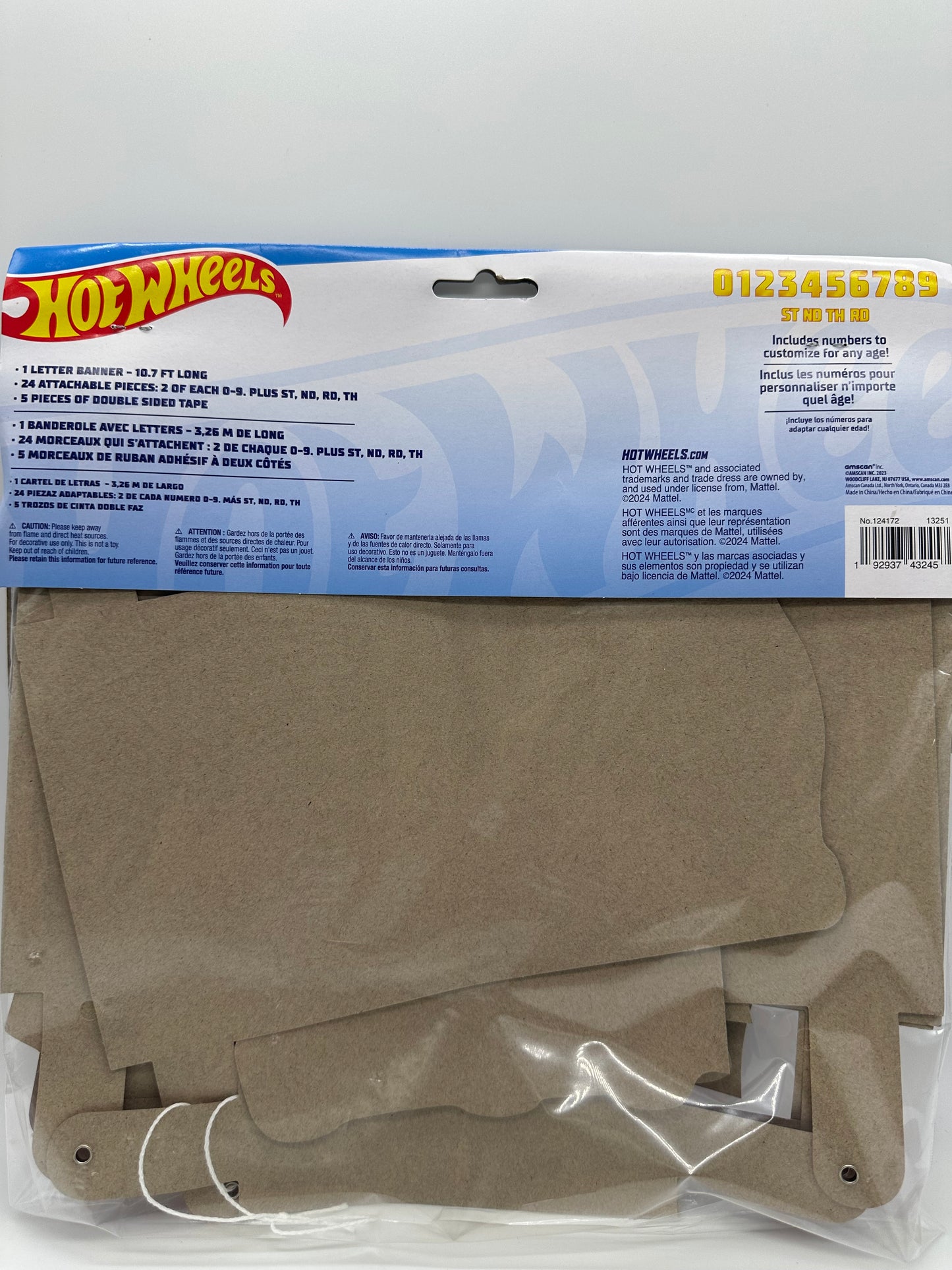 Hot Wheels Happy Birthday Banner