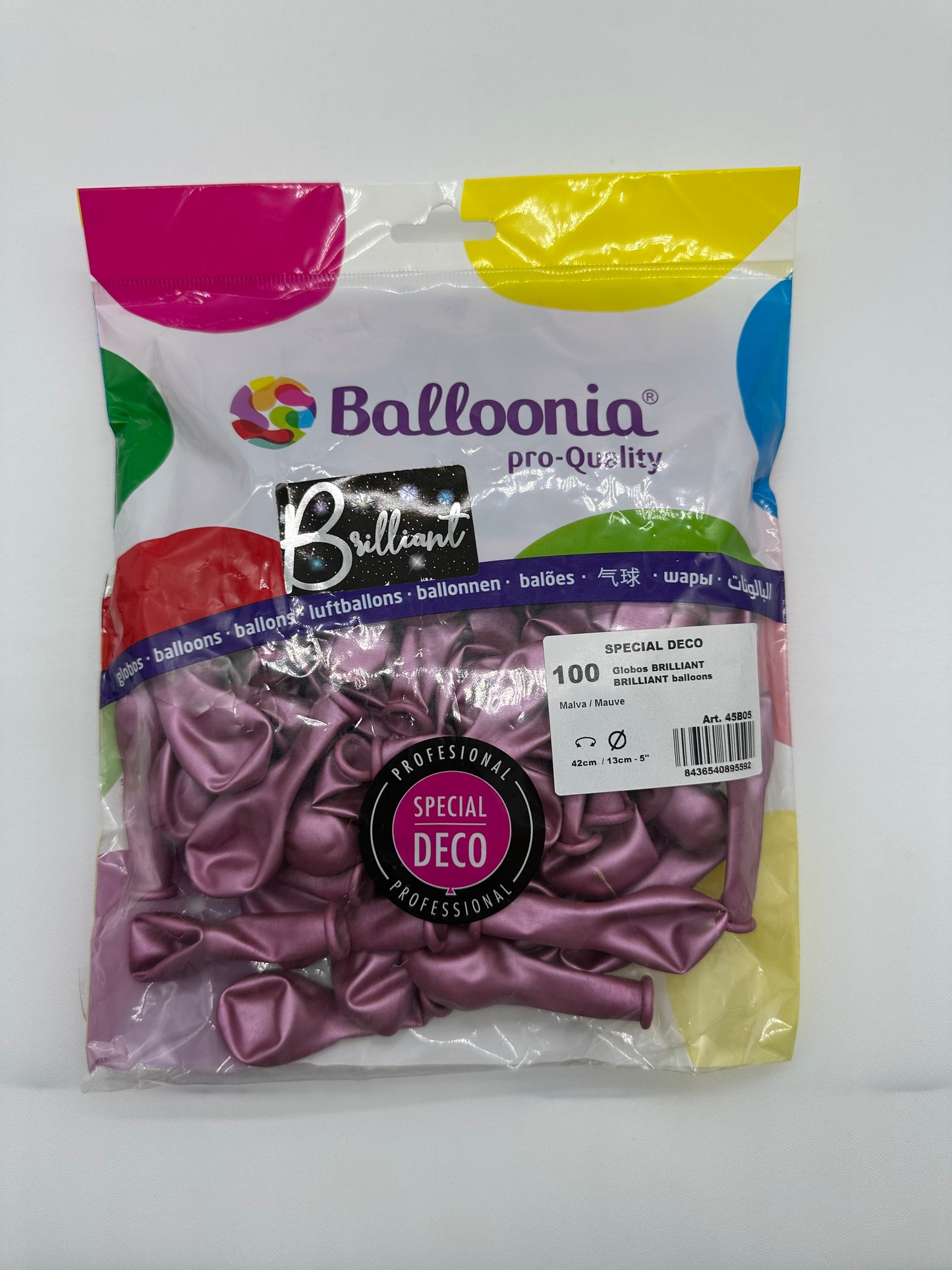 5’’ Brilliant Mauve (100ct)
