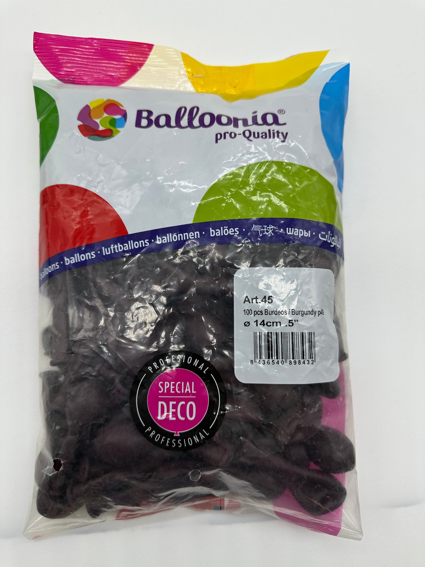 5’’ Burgundy (100ct)