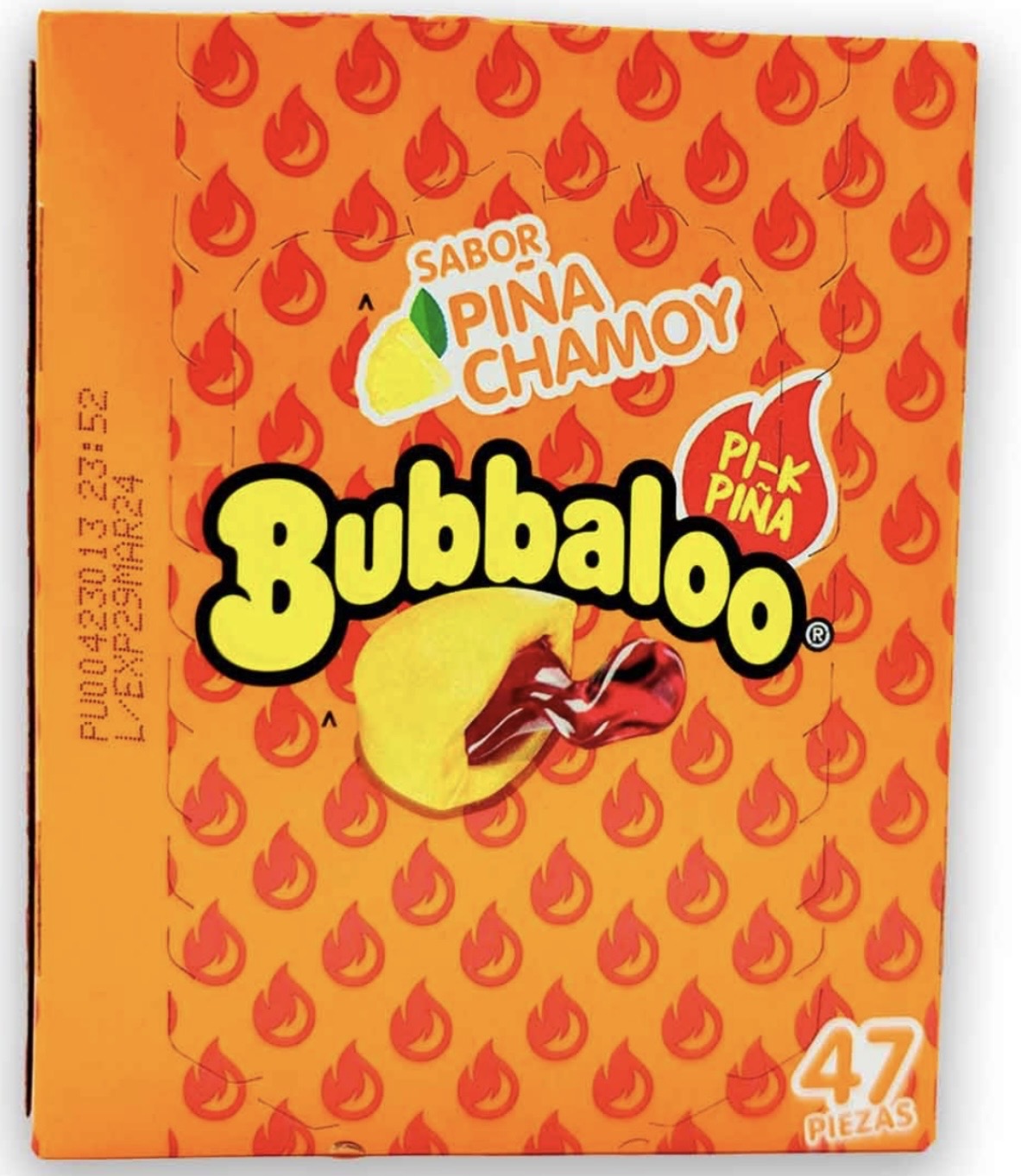 Bubbaloo Piña Chamoy 47 piezas