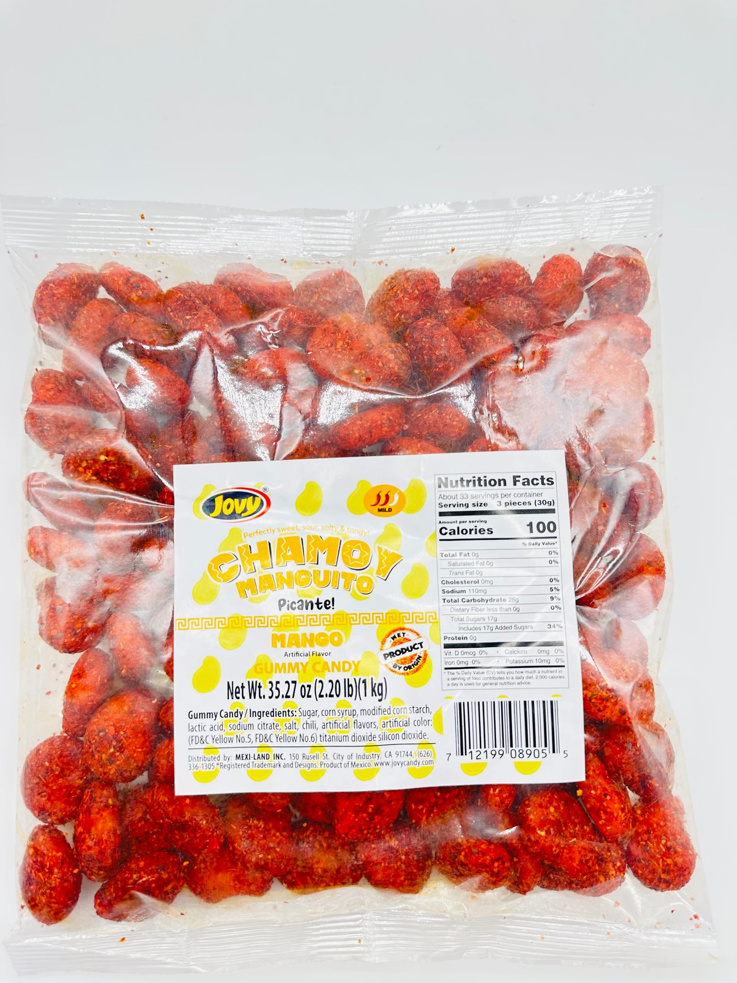 Jovy Chamoy Manguito Picante