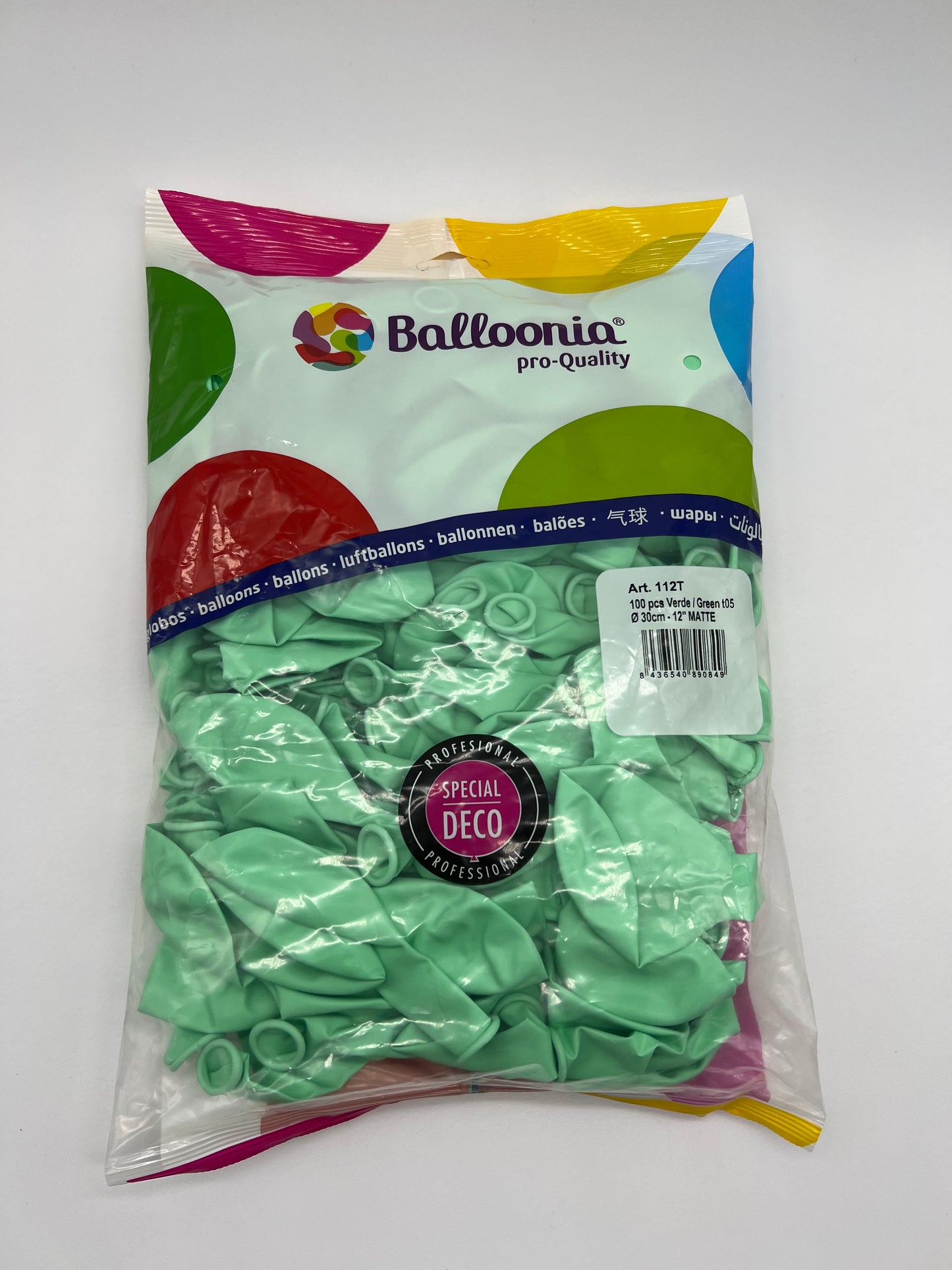 12’’ Green Matte t05 (100ct)