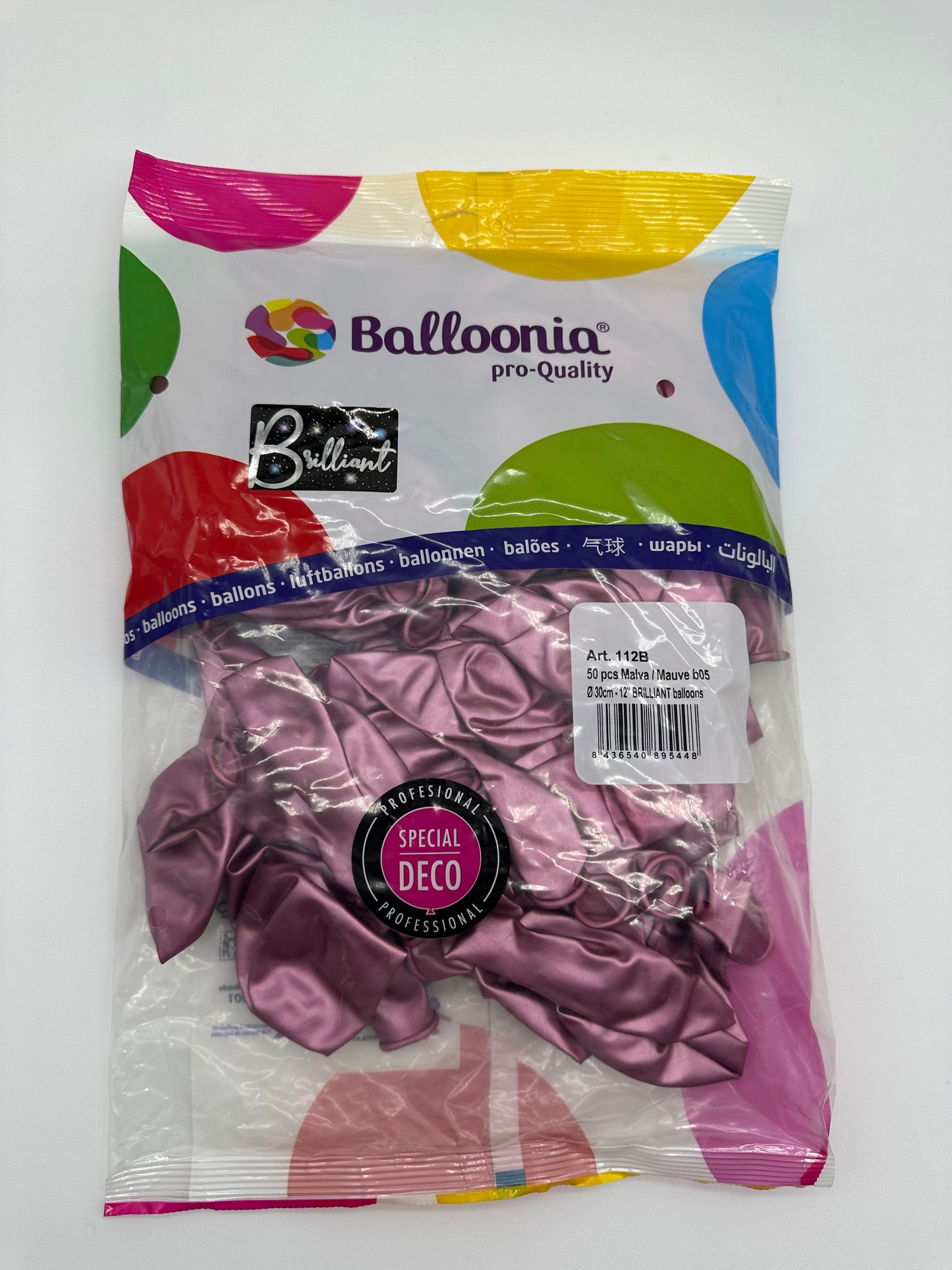 12’’ Mauve (50ct)