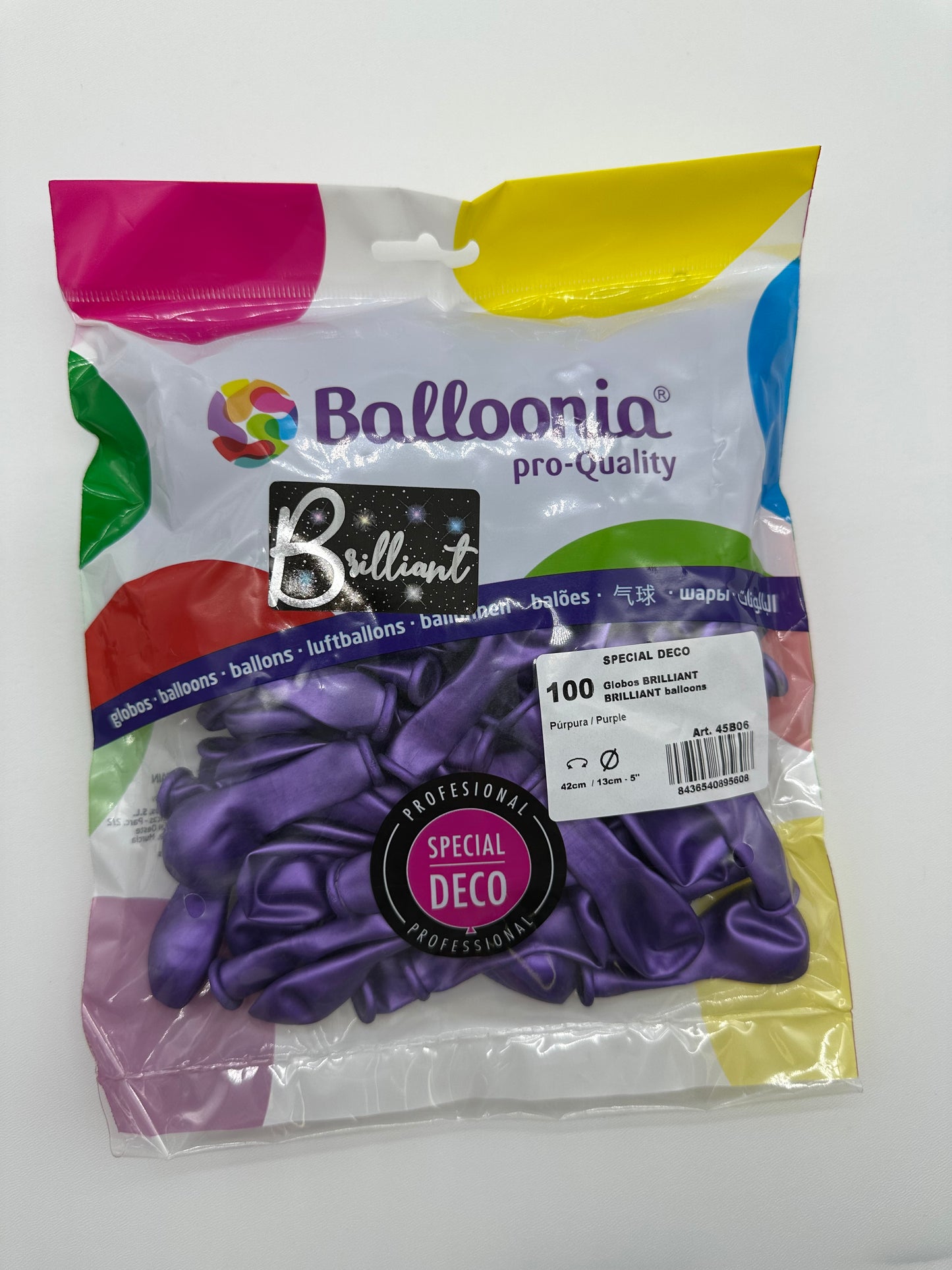 5’’ Brilliant Purple (100ct)