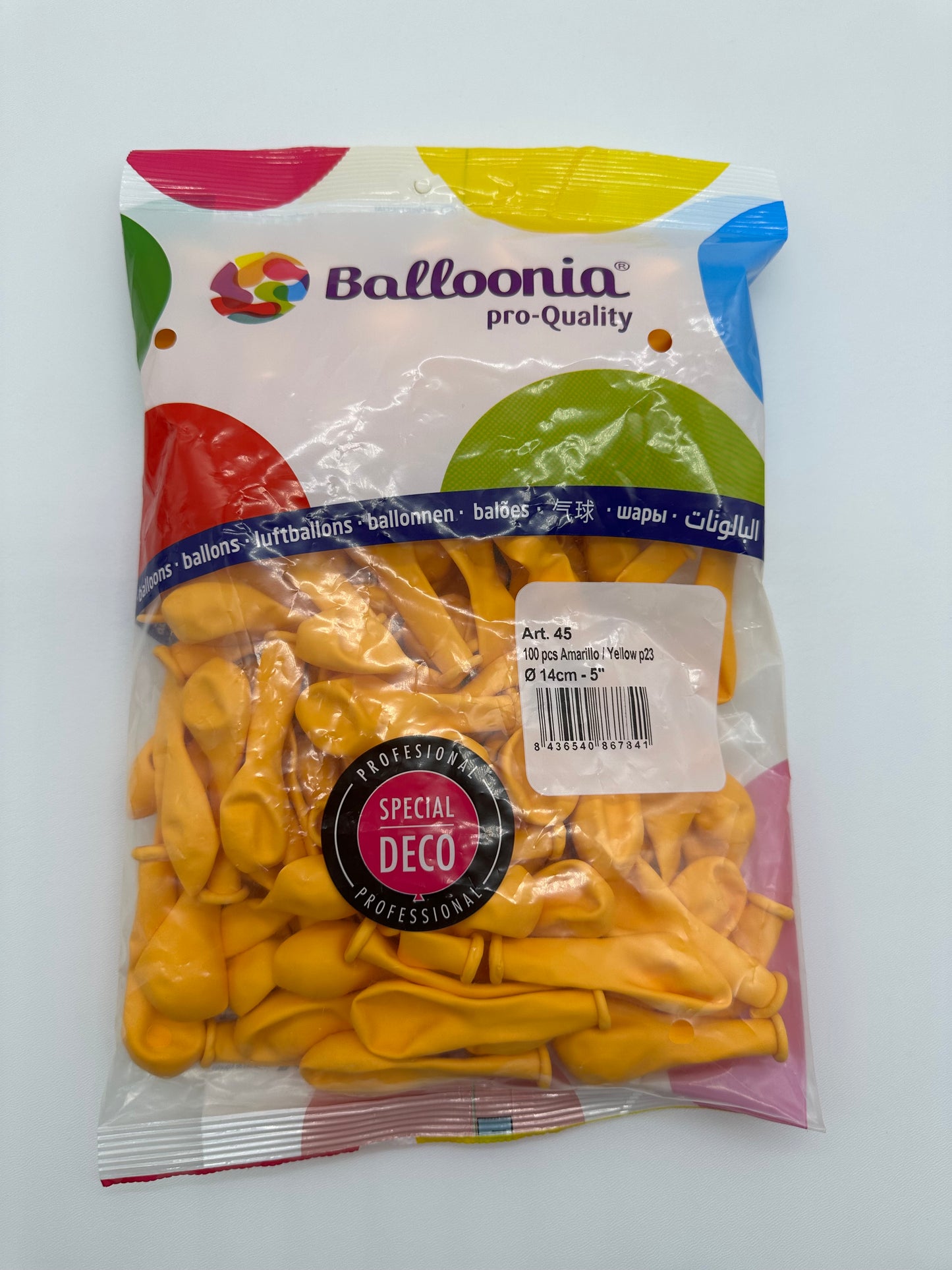 5’’ Yellow (100ct)