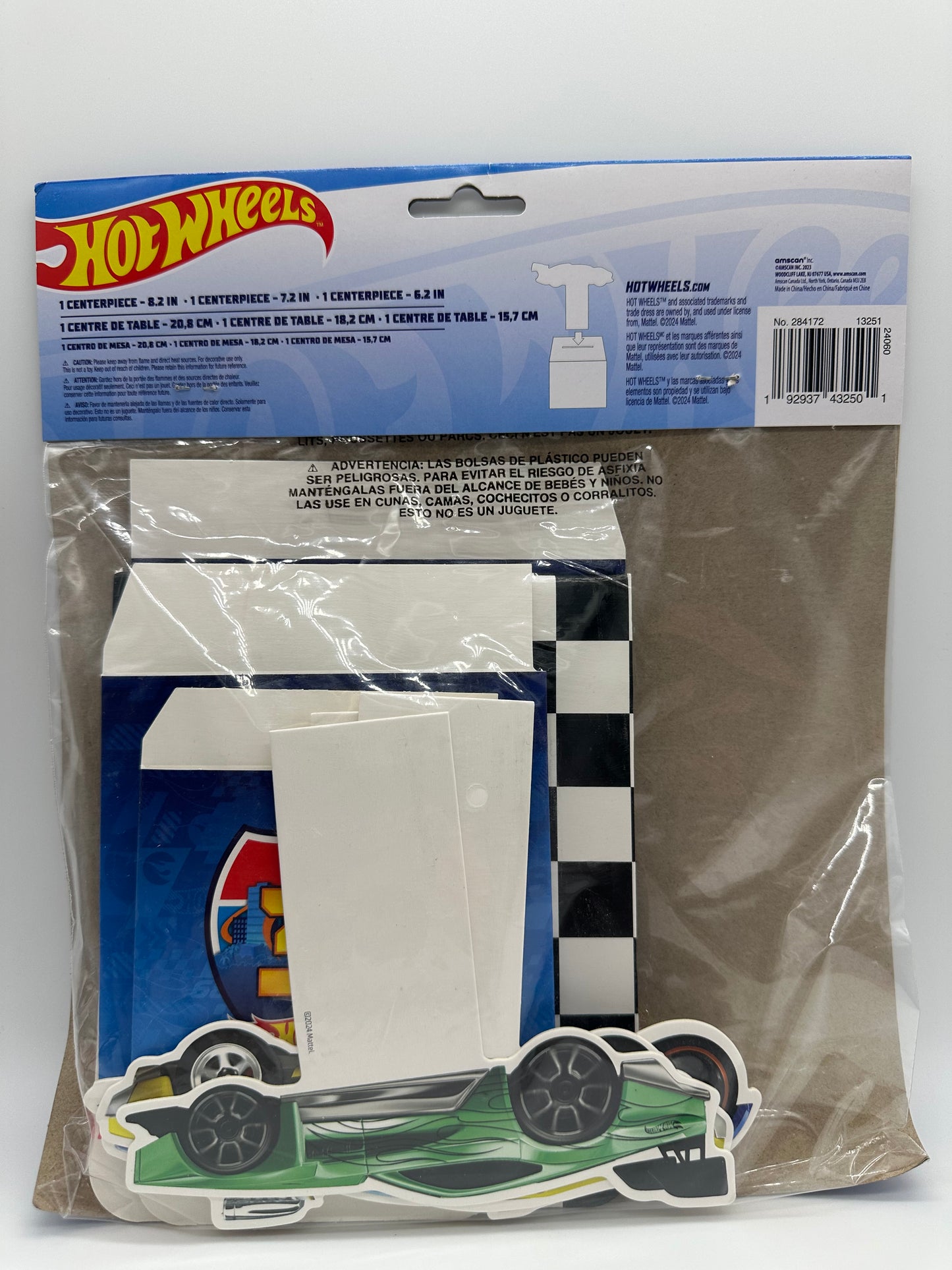 Hot Wheels Table Decorations
