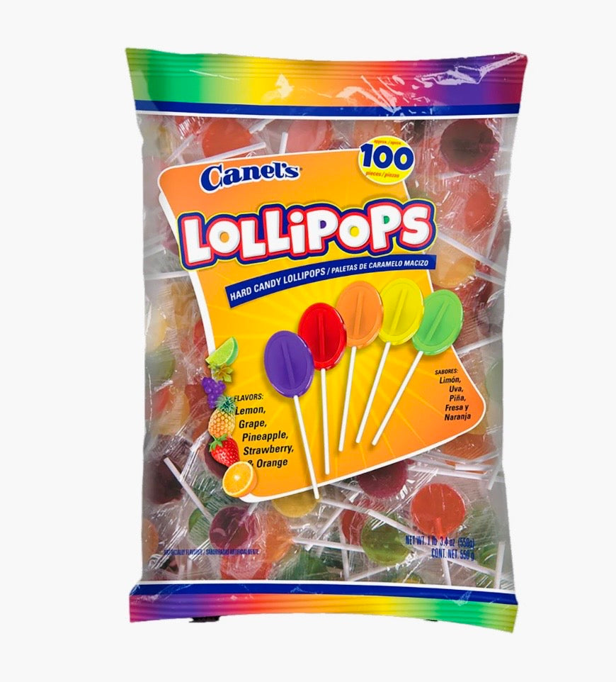 Canels Paletas Surtidas 100 pieces
