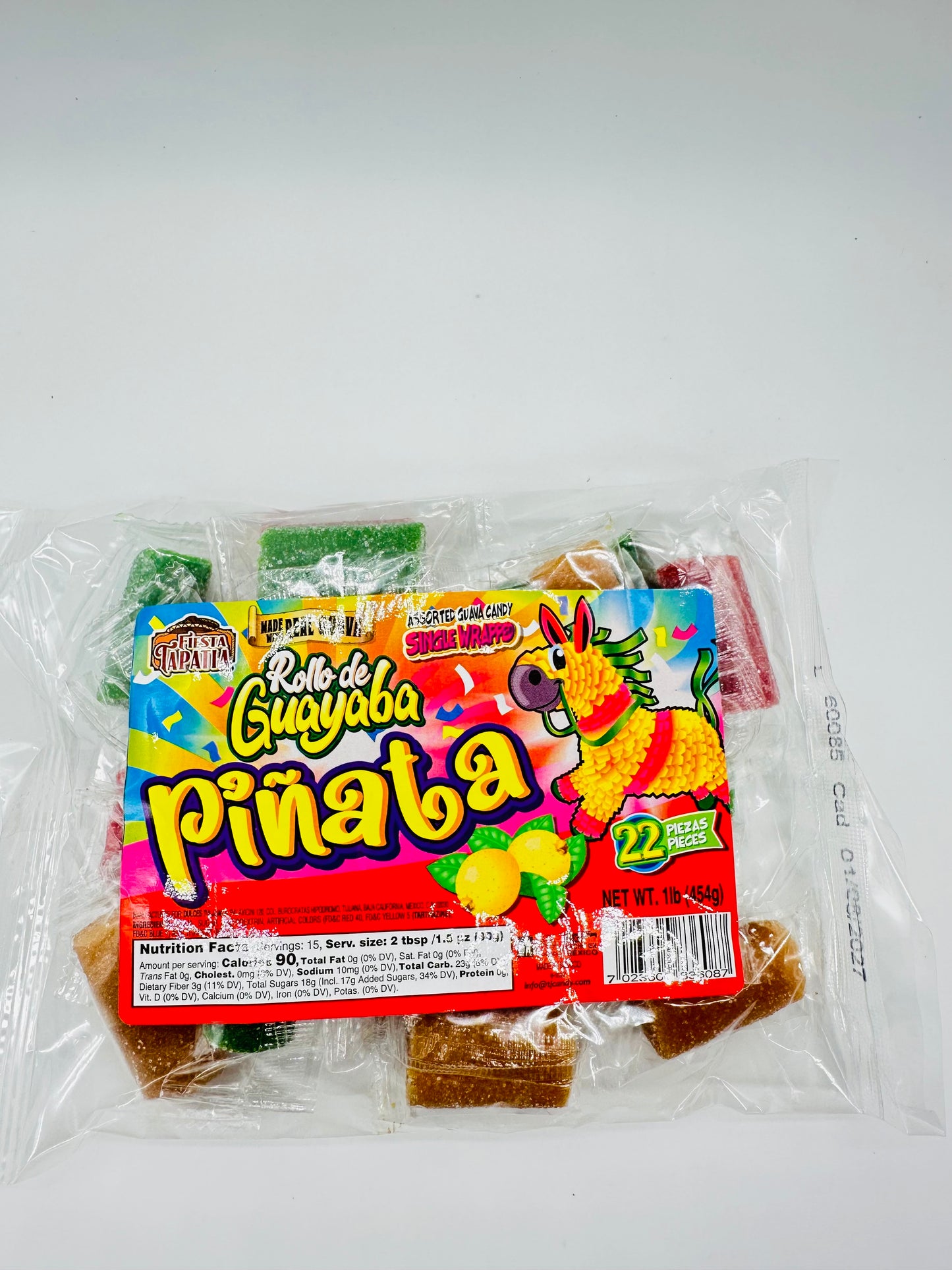 Rollo de Guayaba Piñata 22 piezas