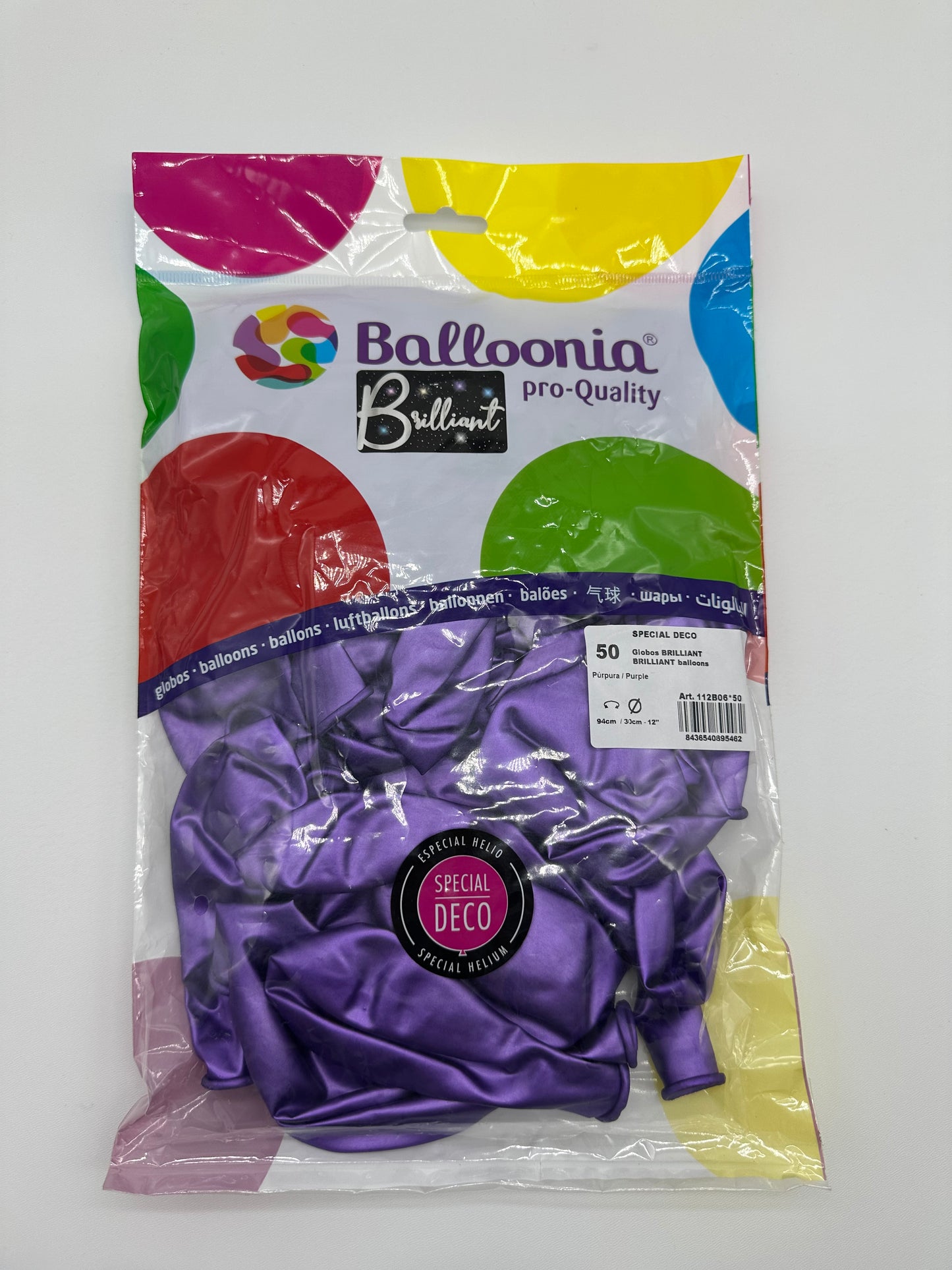 12’’ Brilliant Purple (50ct)