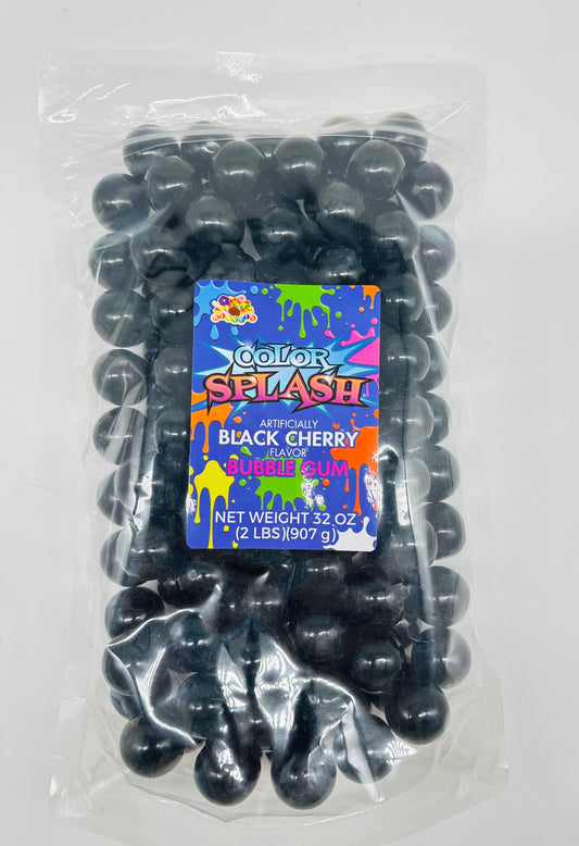 Color Splash Black Bubble Gum