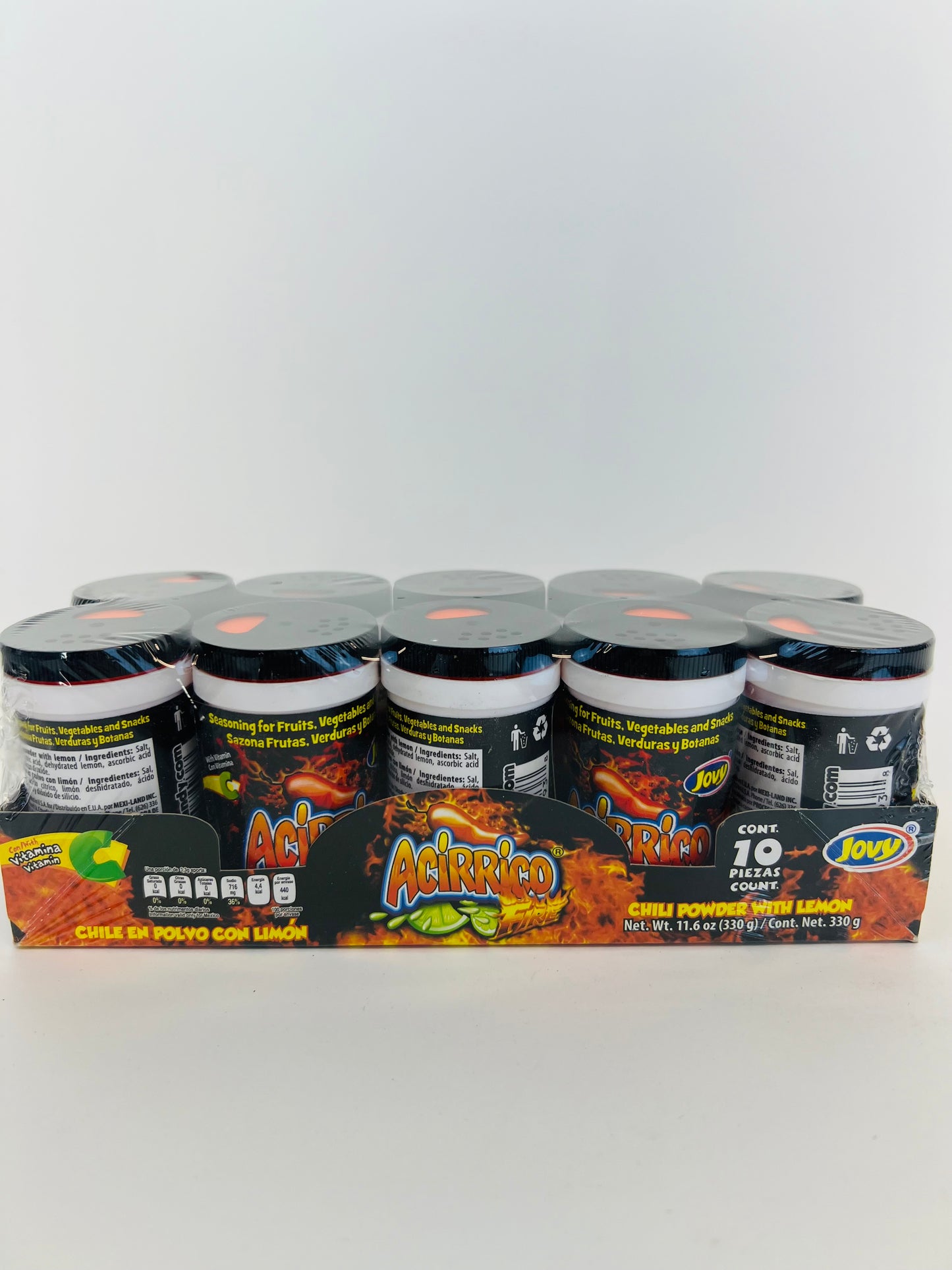 Jovy Acirrico Fire 10 piezas