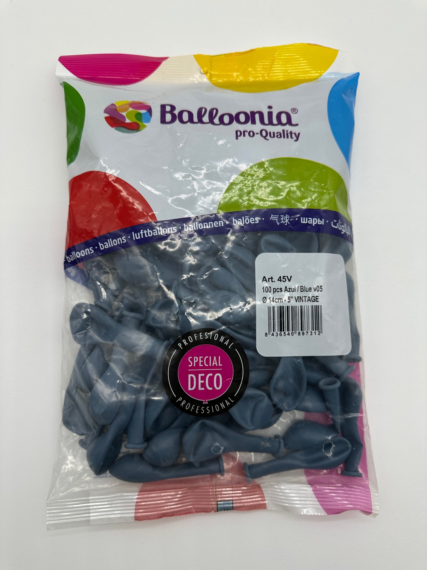 5’’ Vintage Blue (100ct)