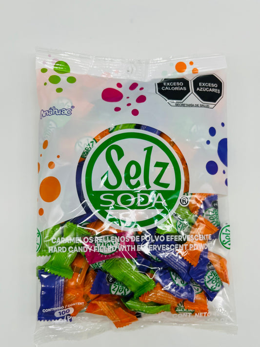 Anahuac Selz Soda Sabores 100 pieces
