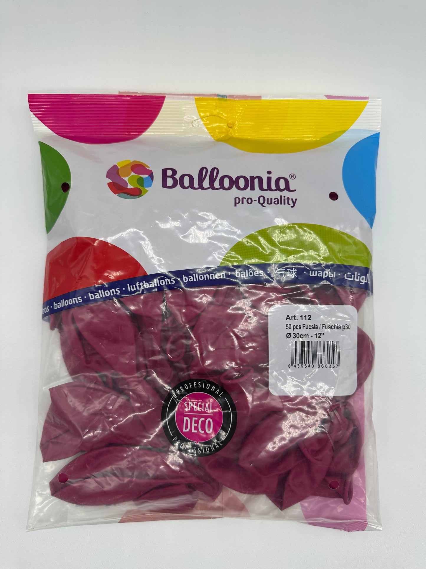 12’’ Fuschia (50ct)