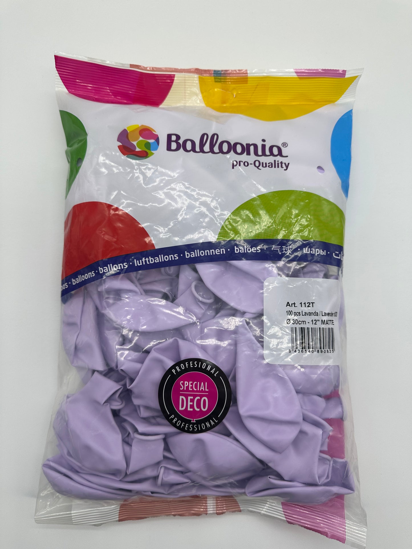 12’’ Matte Lavender (100ct)