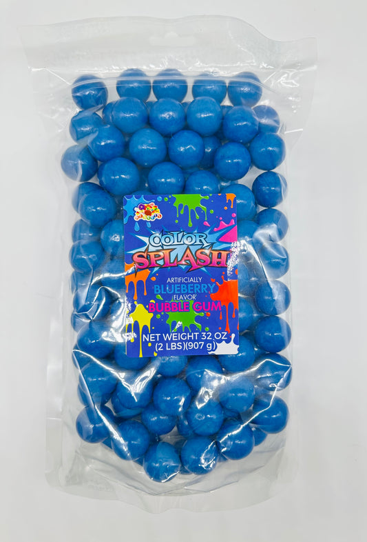 Color Splash Blue Bubble Gum