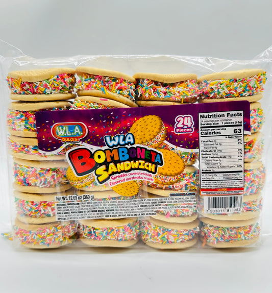 WLA Bomboneta Sandwich 24 pieces