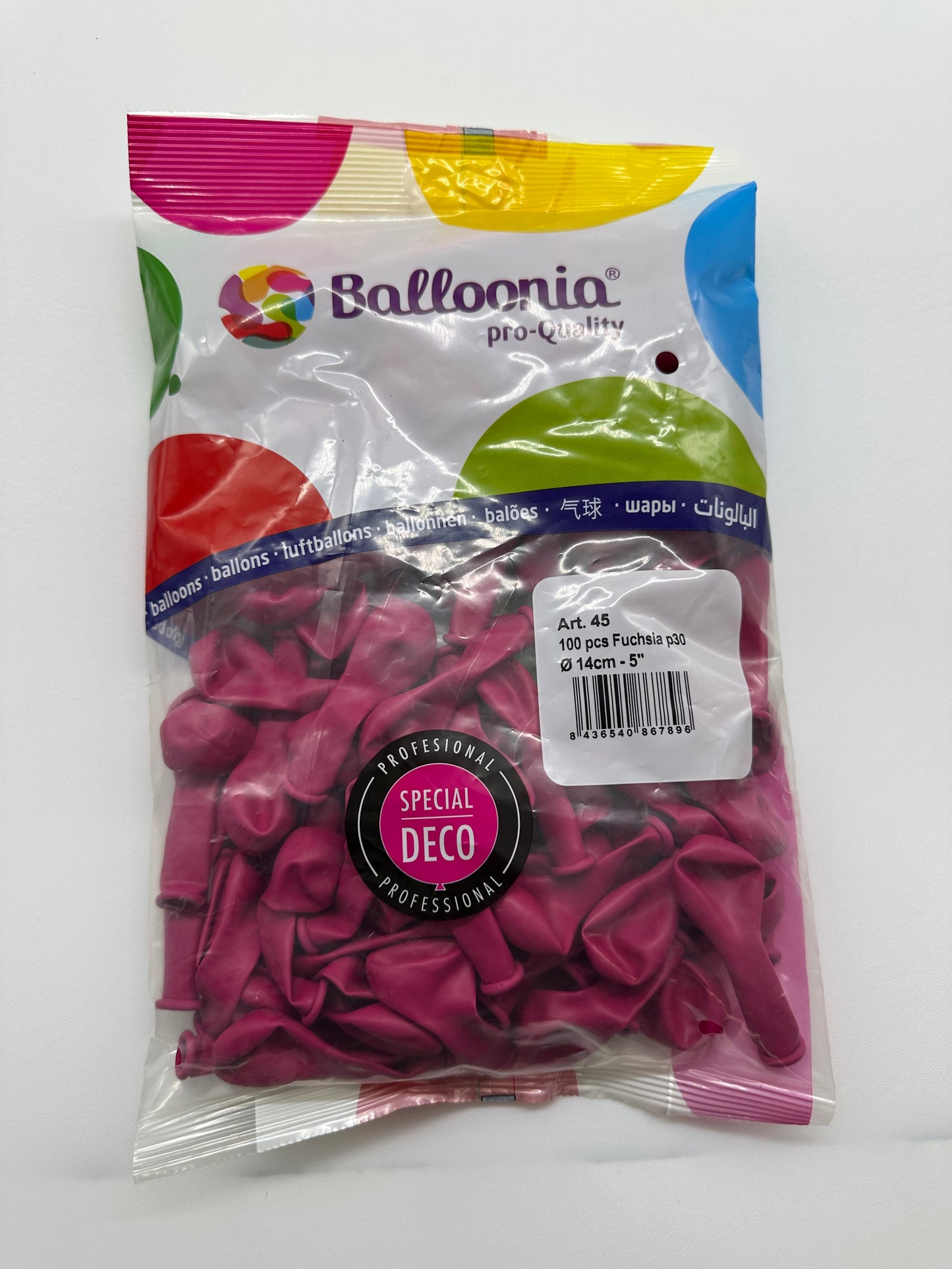 5’’ Fuchsia (100ct)