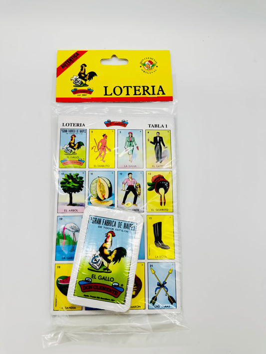 Lotería 20 Tablas 54 Naipes