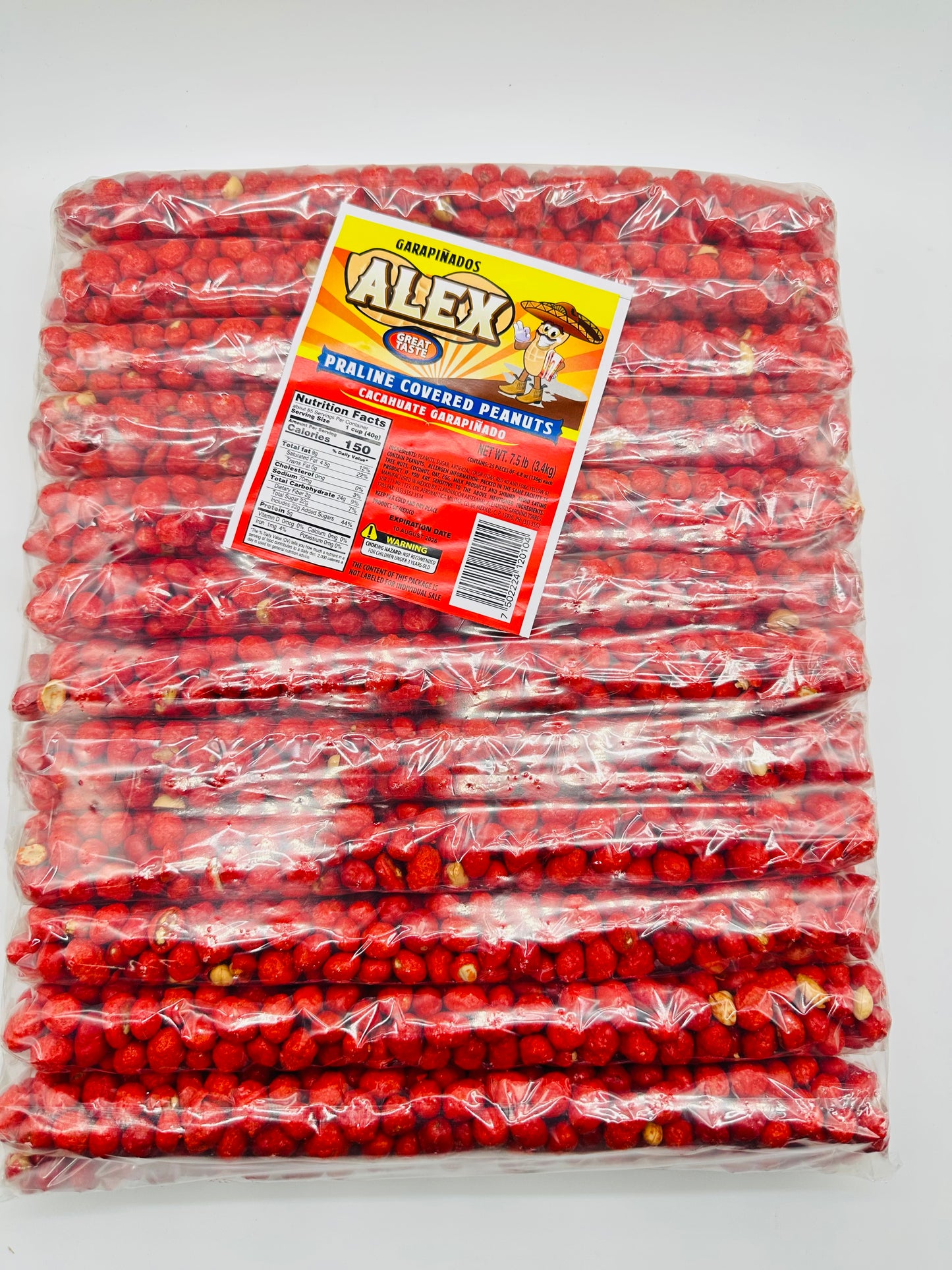 Cacahuate Alex Garapiñado 25 pack