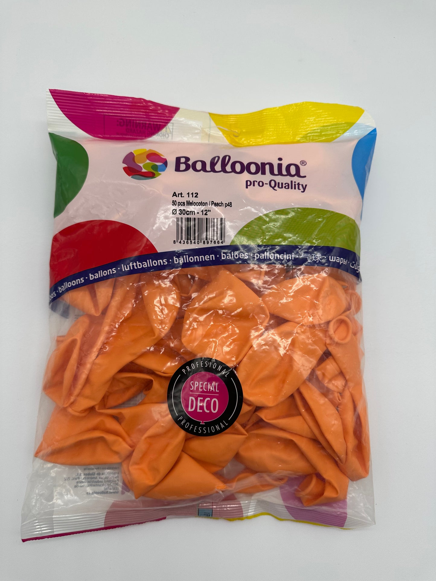 12’’ Peach (50ct)