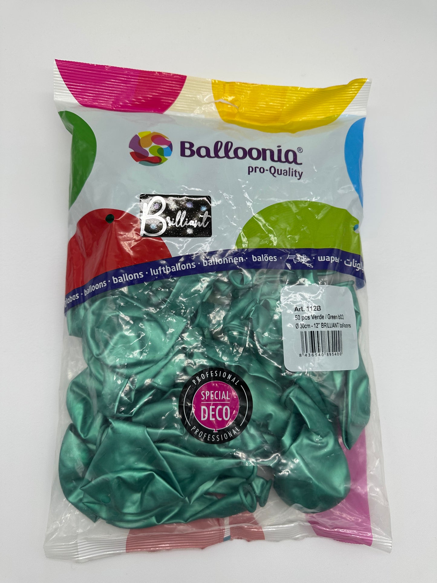 12’’ Brilliant Verde (50ct)
