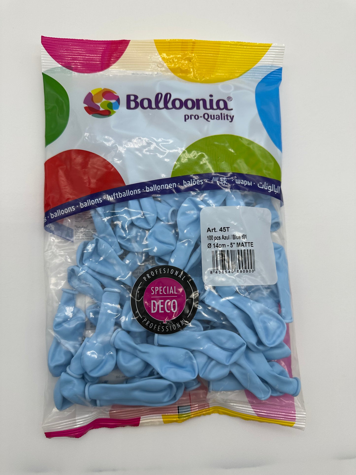 5’’ Matte Blue (100ct)