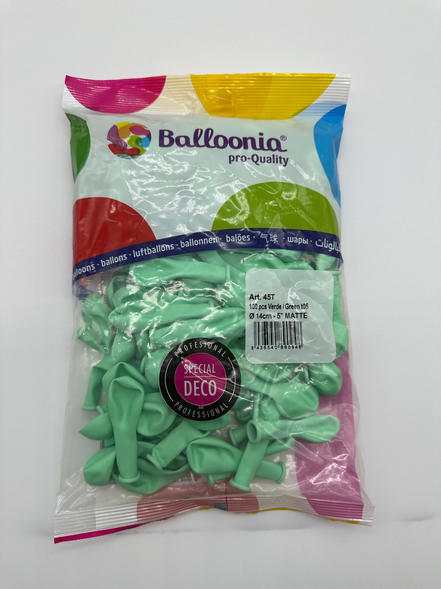 5’’ Matte Green (100ct)