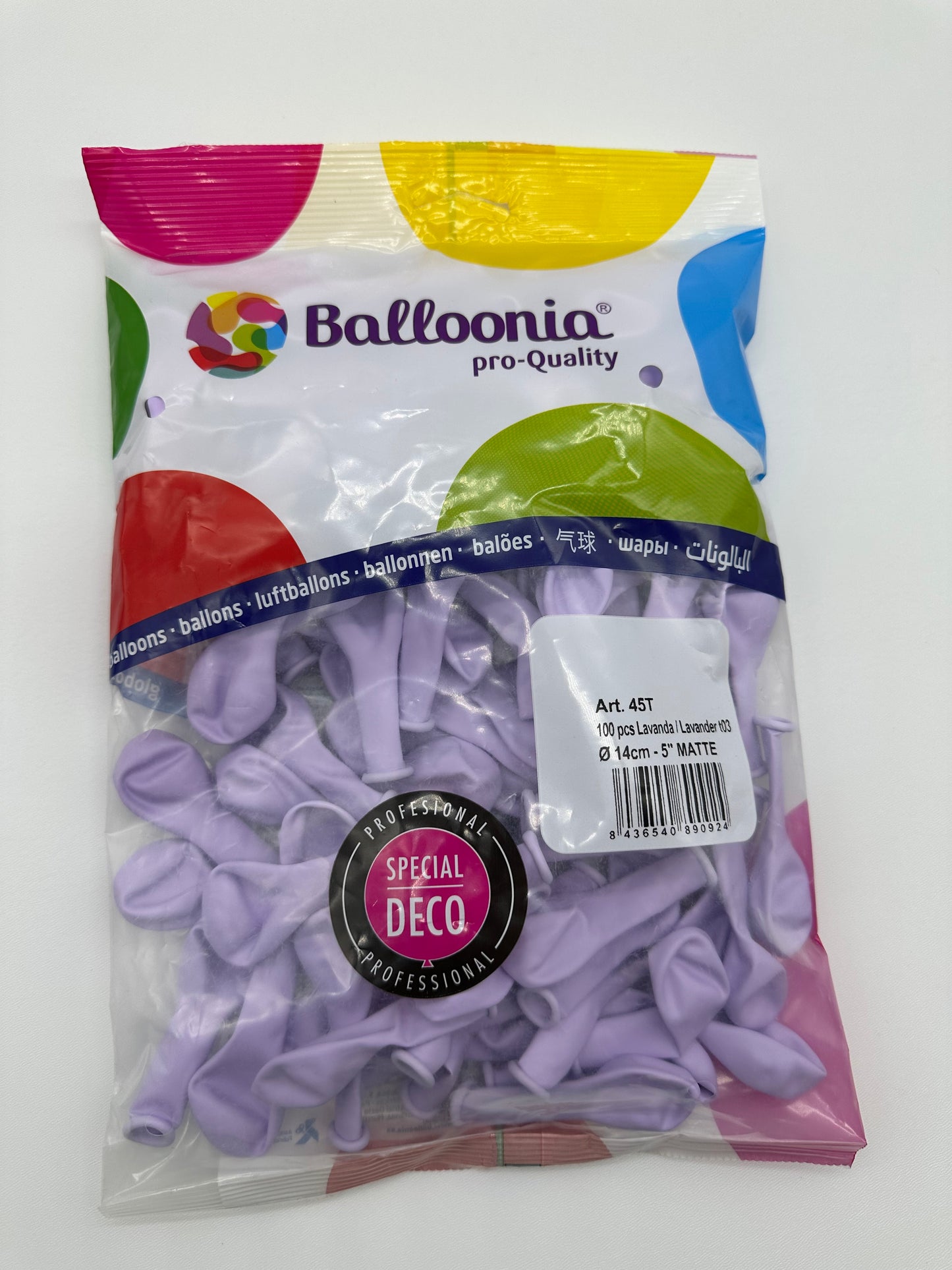 5’’ Matte Lavender (100ct)