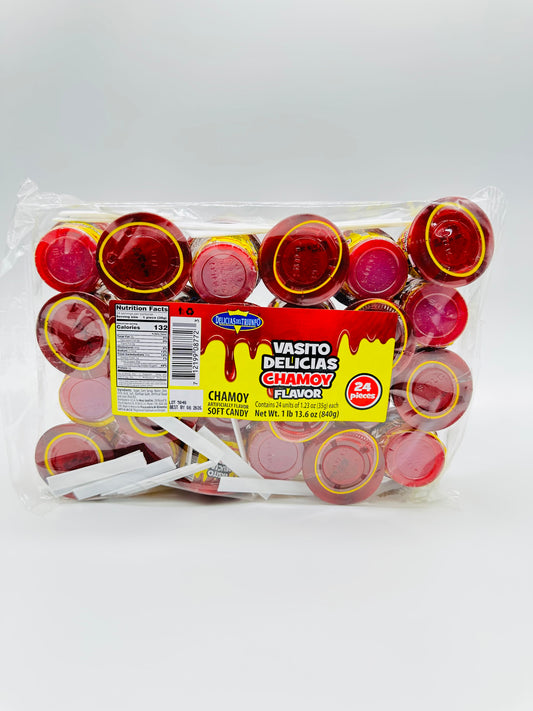 Vasito Chamoy 24 piezas