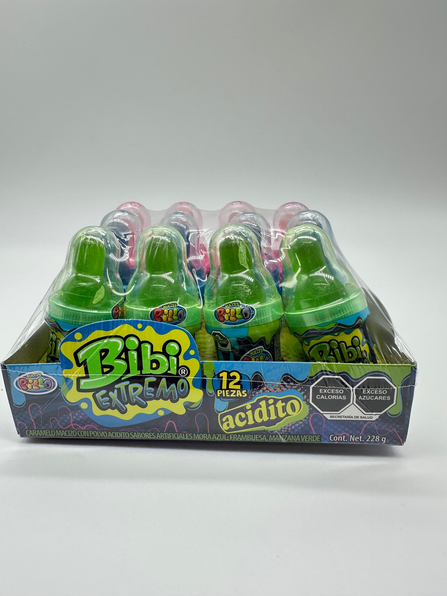 Pigui Bibi Extremo Acidito 12 pieces