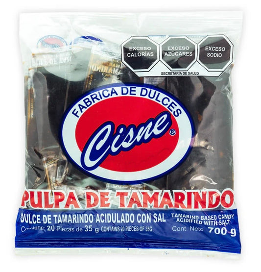 Cisne Pulpa de Tamarindo 20 piezas.