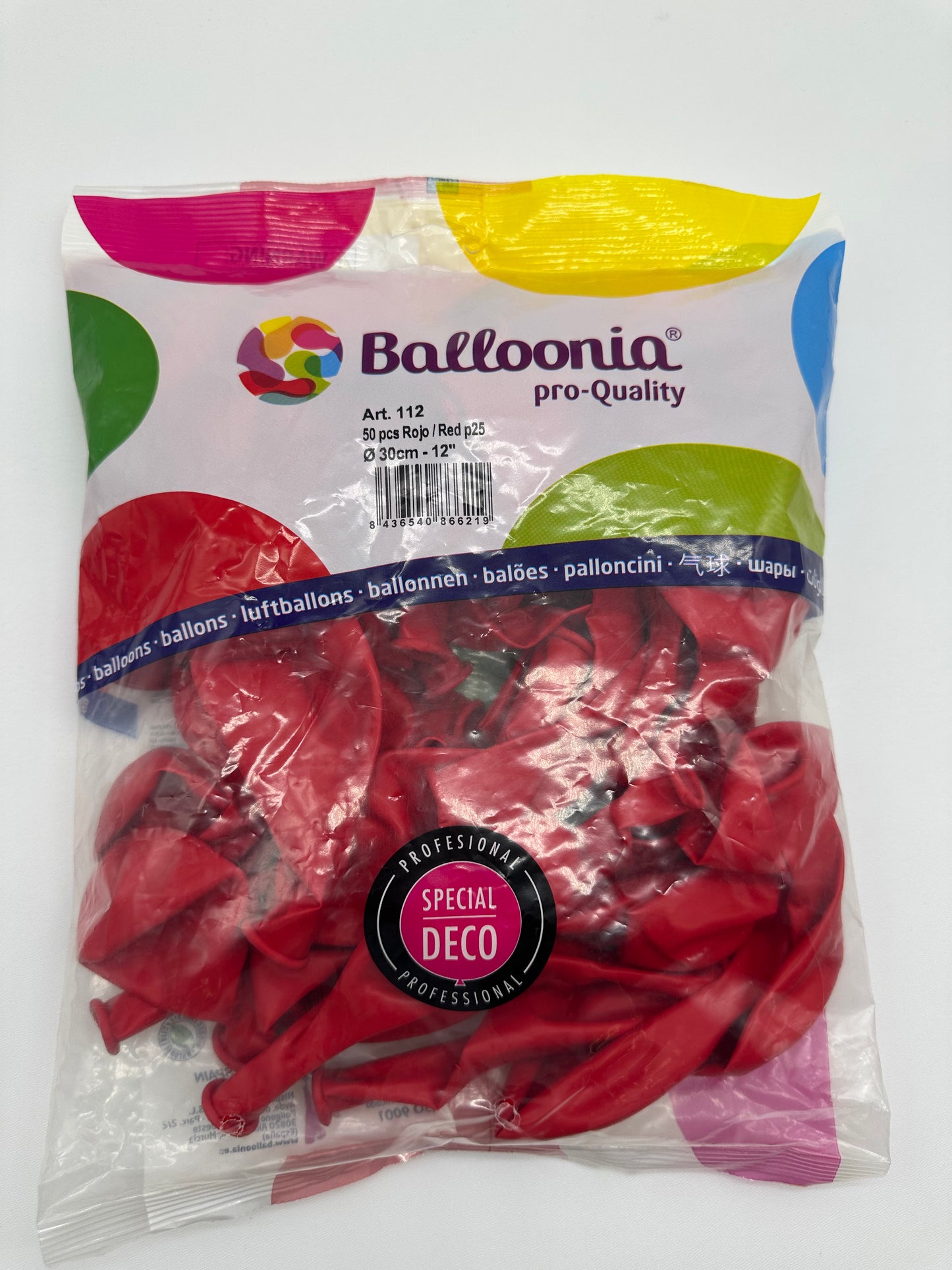 12’’ Red (50ct)