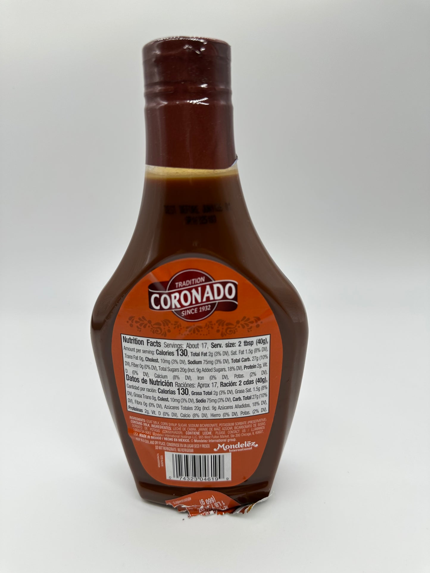 Coronado Cajeta Quemada