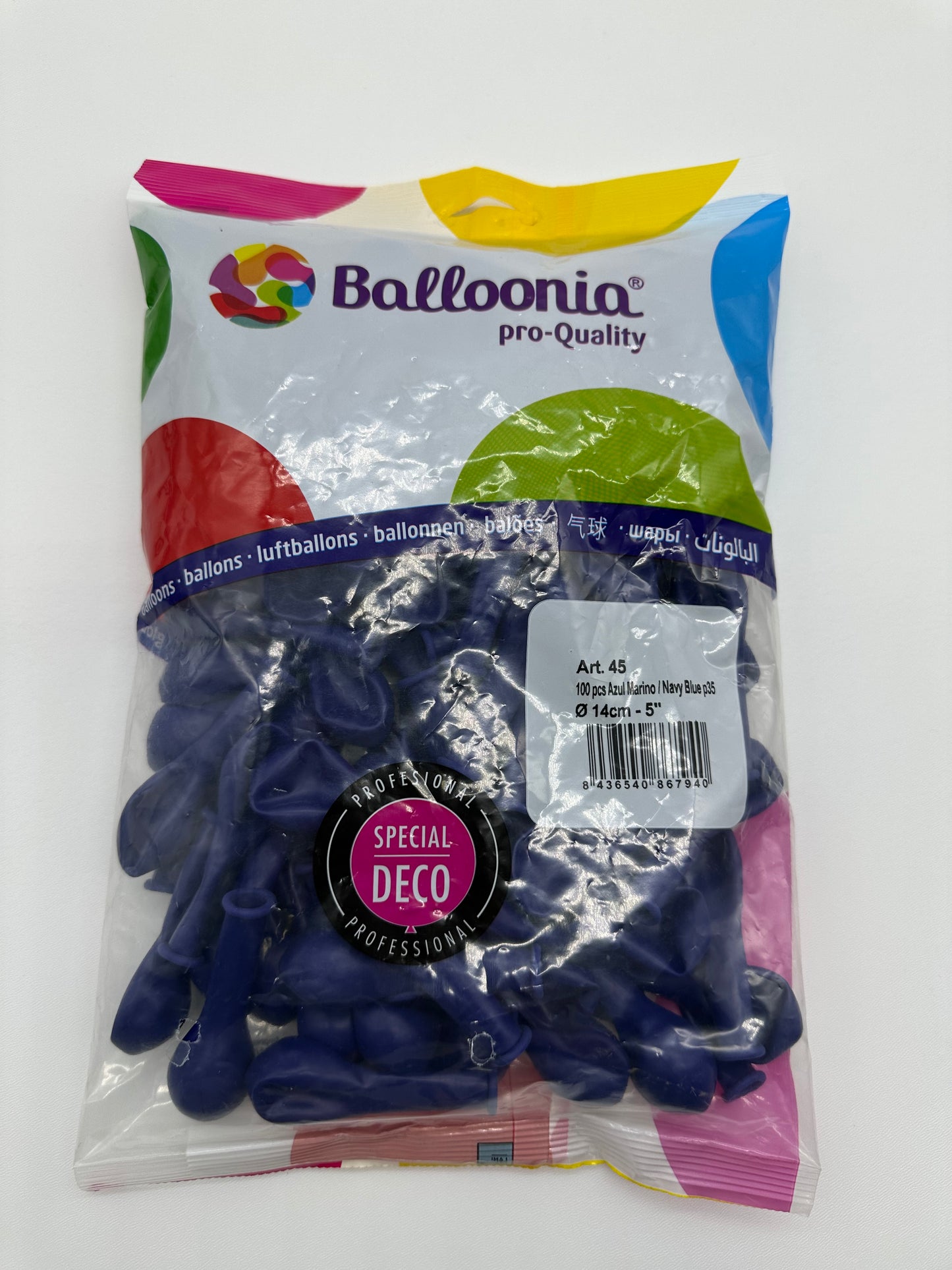 5’’ Navy Blue (100ct)
