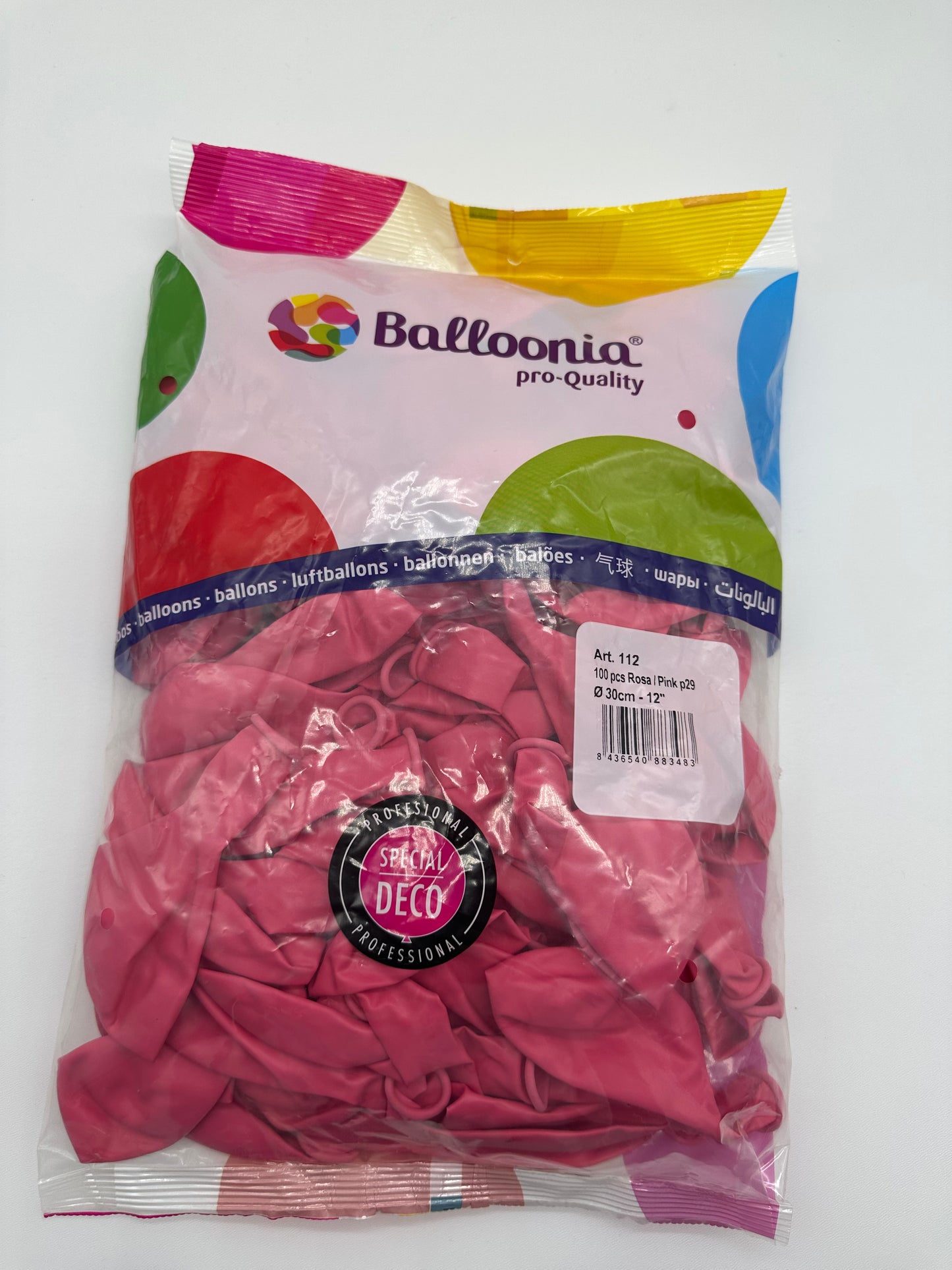 12’’ Pink (100ct)