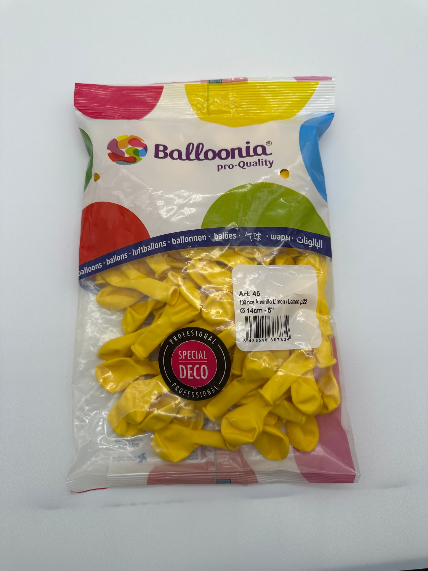 5’’ Lemon (100ct)