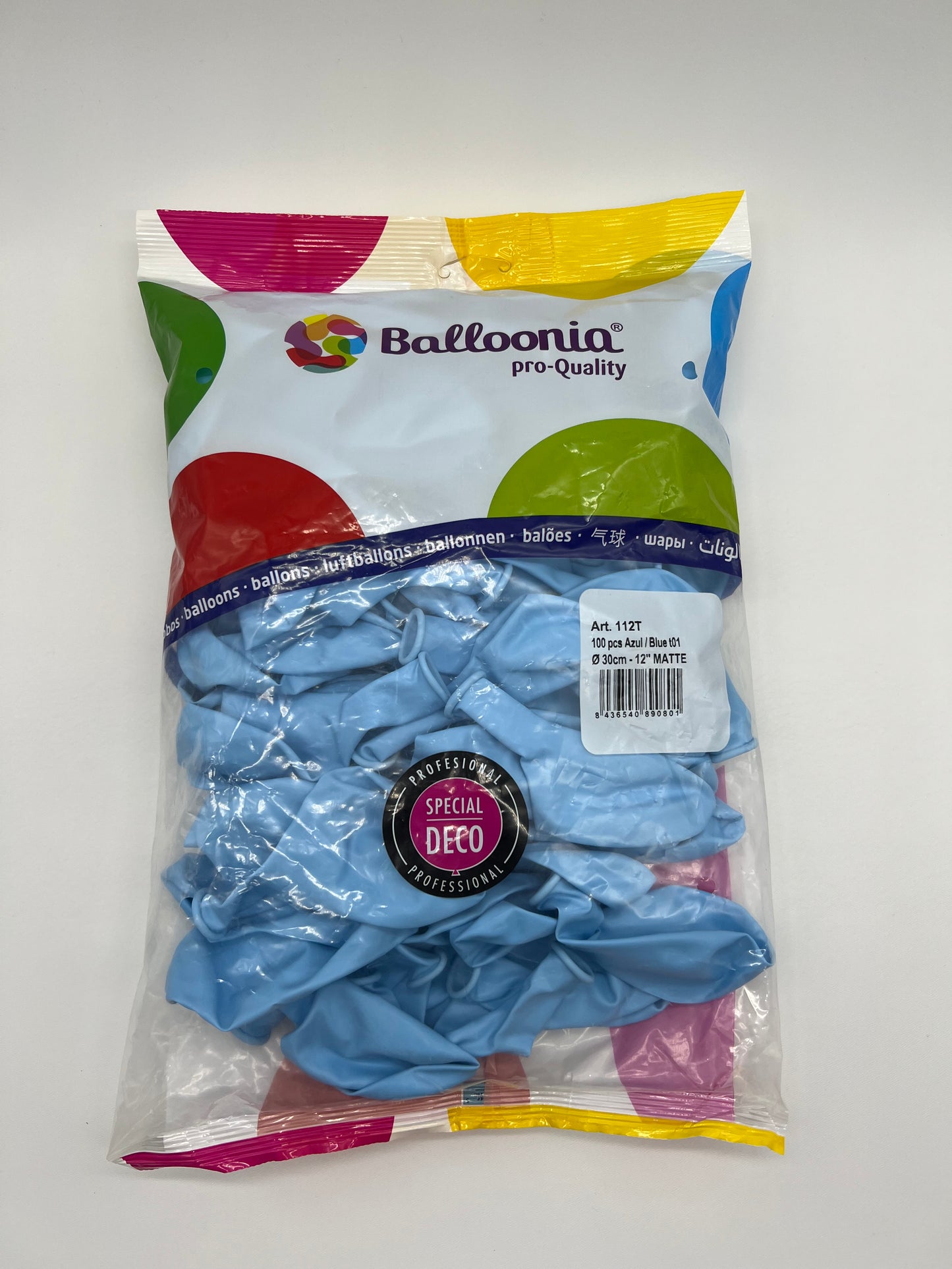 12’’ Matte Blue t01 (100ct)