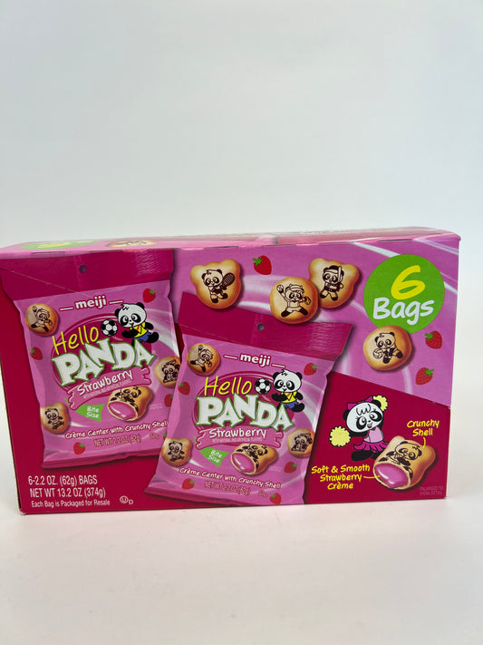 Meiji Hello Panda Strawberry